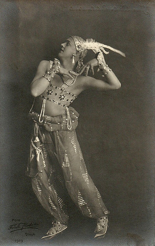 Jean Börlin, konstnärlig ledare för Ballet Suèdois Foto: Ferdy Flodin, 1919